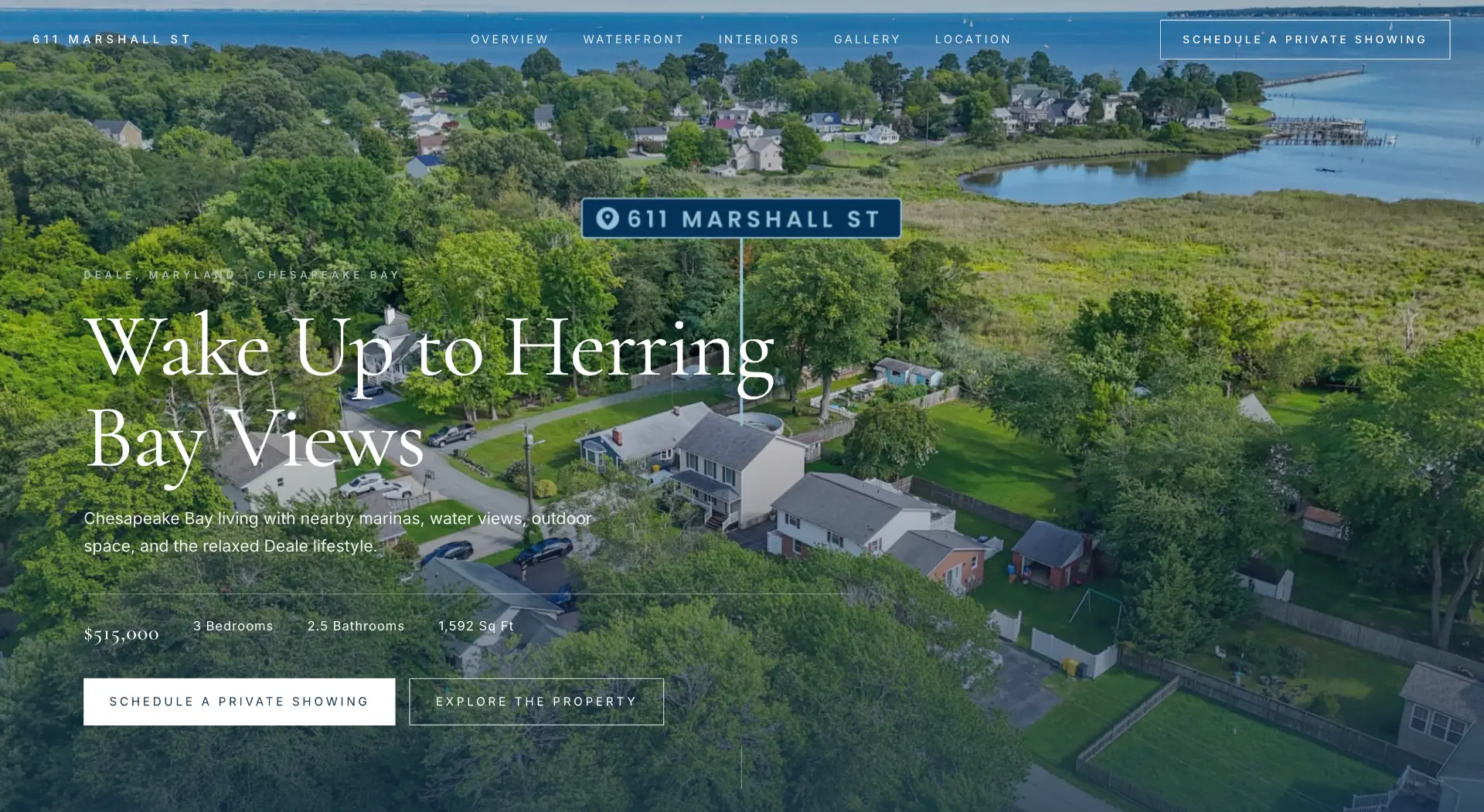 611 Marshall Street property website